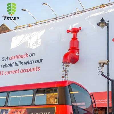 ПВХ фронт-подсветкой баннер