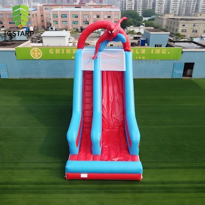 Надувные слайды брезент