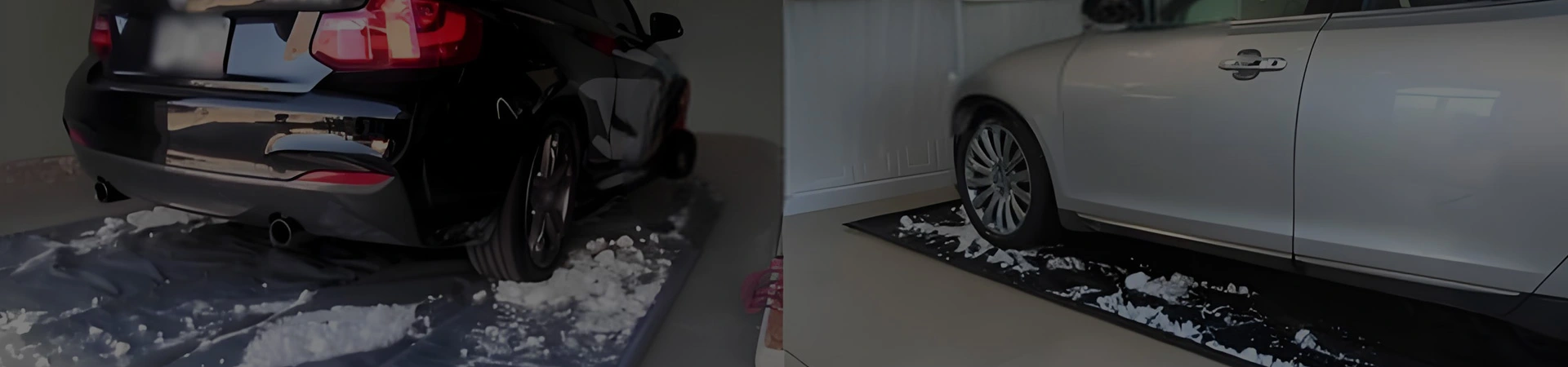 Циновка мытья автомобиля PVC