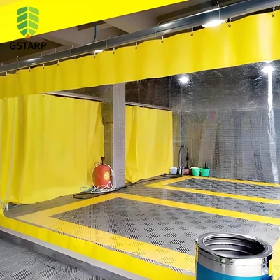 Материал занавеса мытья автомобиля