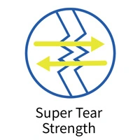 Сторона ПВХ занавес ткань