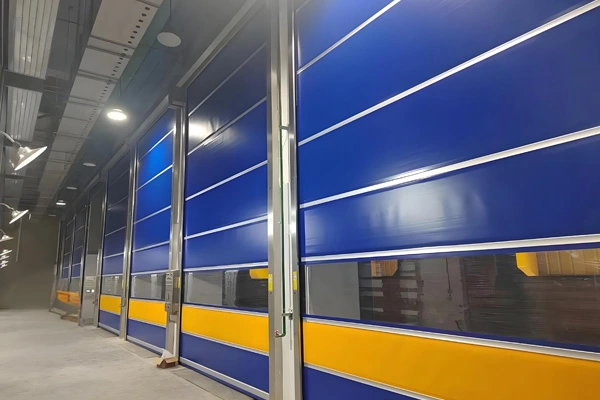 Особенности высокой скорости двери ткань